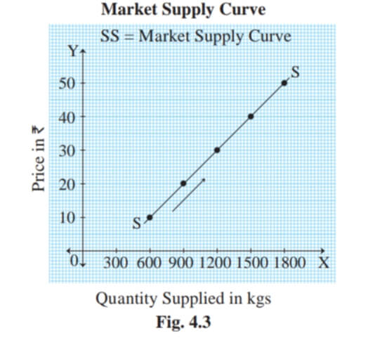 market supply curve
