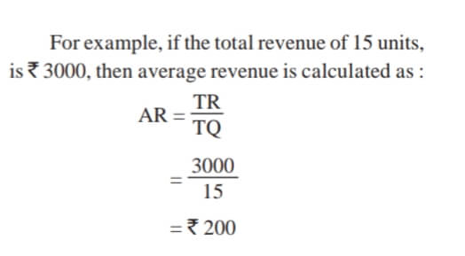 Average Revenue (AR)