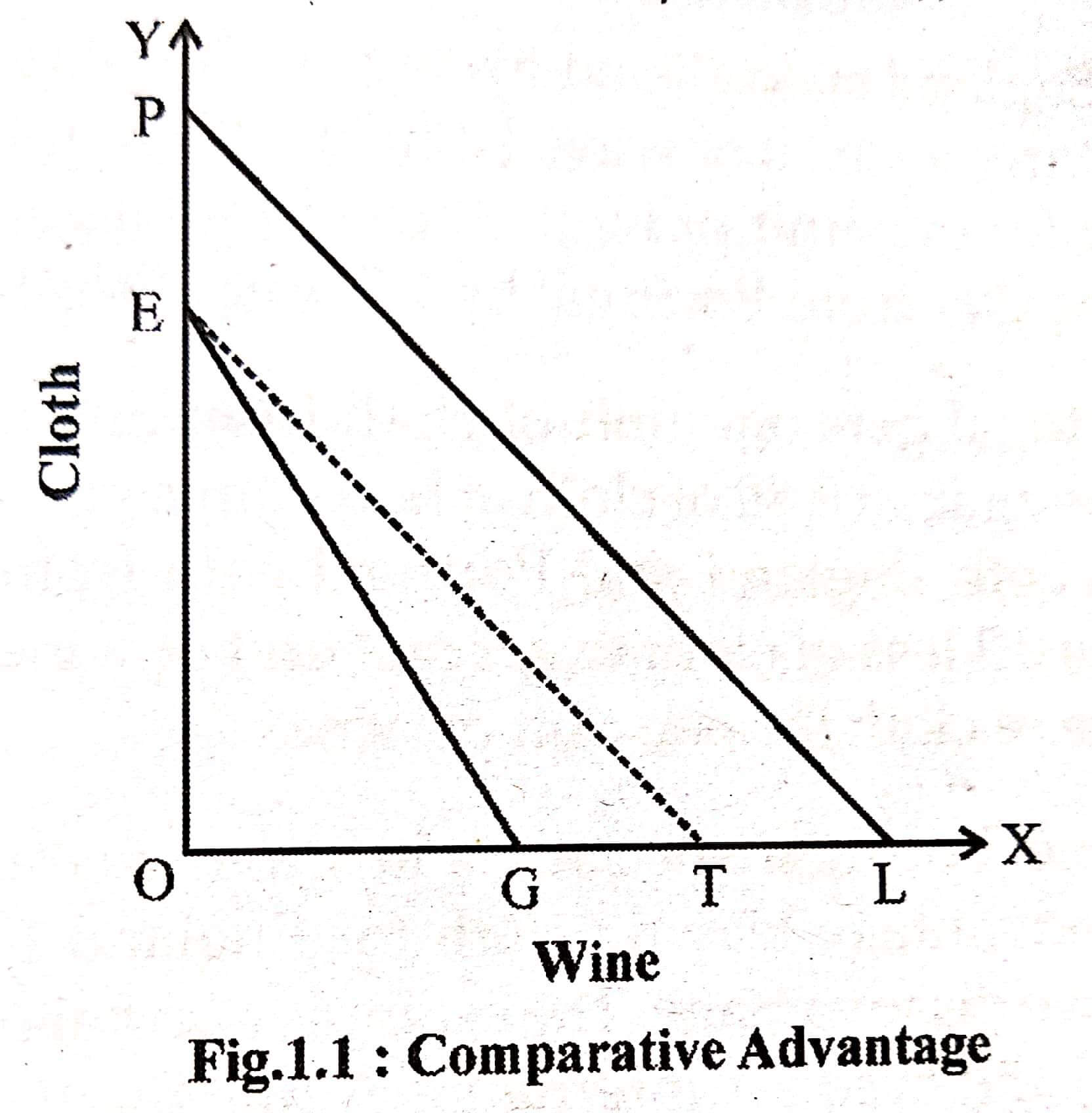 Ricardian theory of comparative cost advantage: Business Economics