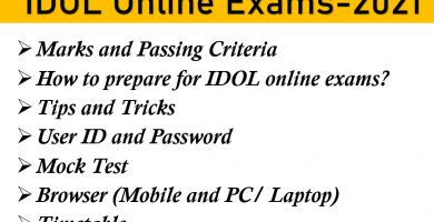 How to Prepare IDOL Online Exams 2021: Mumbai University