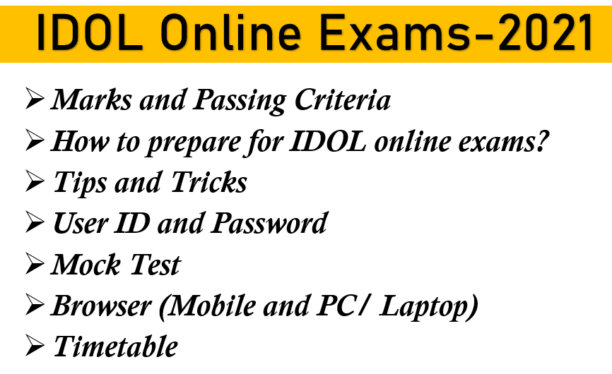 How to Prepare IDOL Online Exams 2021: Mumbai University