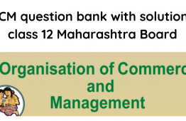 HSC OCM question bank with solutions class 12 Maharashtra Board