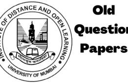 IDOL Mumbai University Previous Year Question Papers | IDOL Old Question Paper 2023