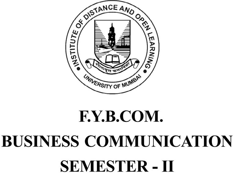 FYBCOM BUSINESS COMMUNICATION SEMESTER 2 Important Questions | IDOL Mumbai University