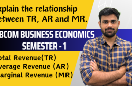 relationship between total revenue average revenue and marginal revenue business economics sem 1