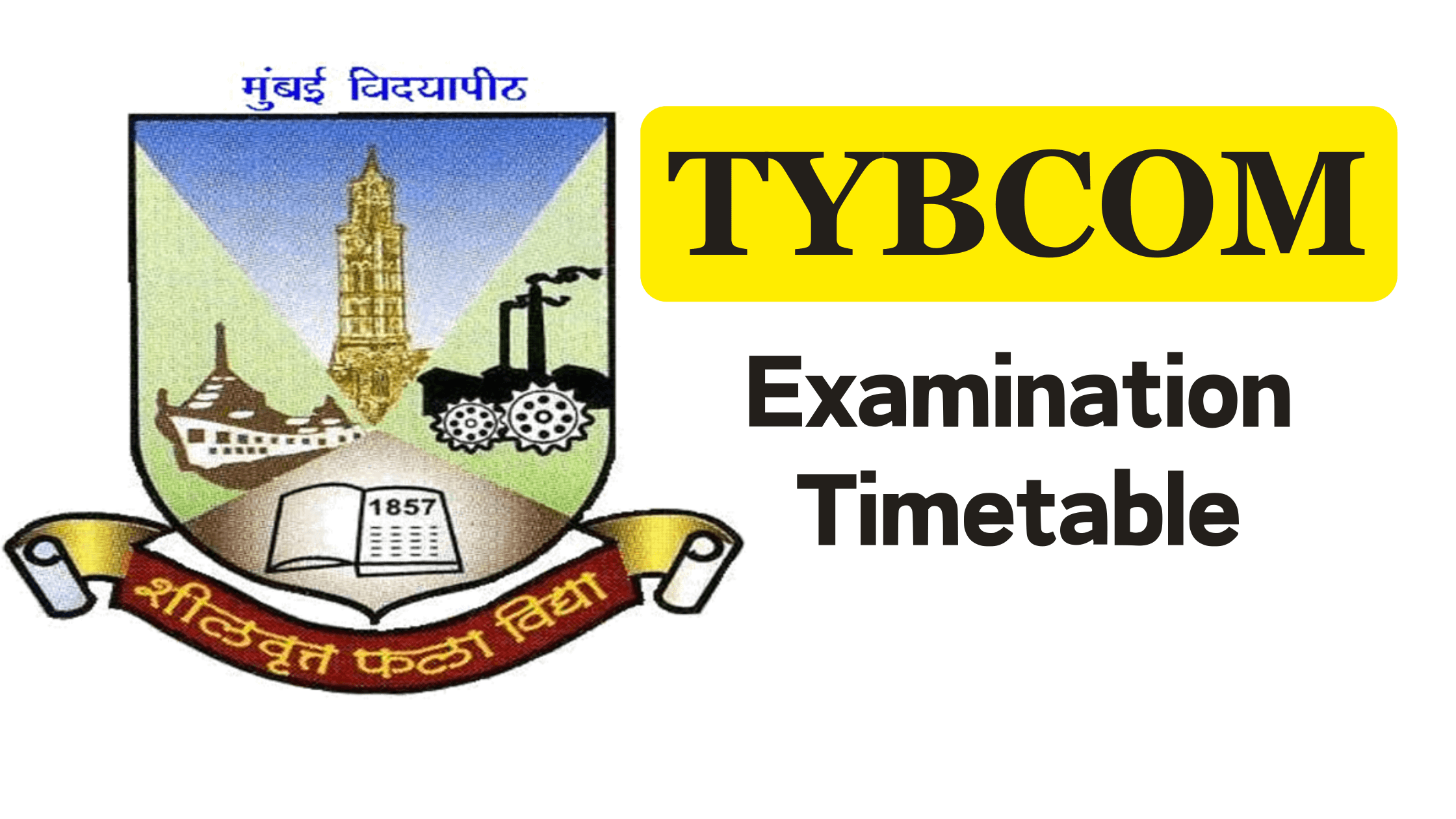 university of mumbai examination timetable