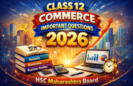 Class 12 Commerce important questions 2026 | 12th Maharashtra Board HSC Commerce